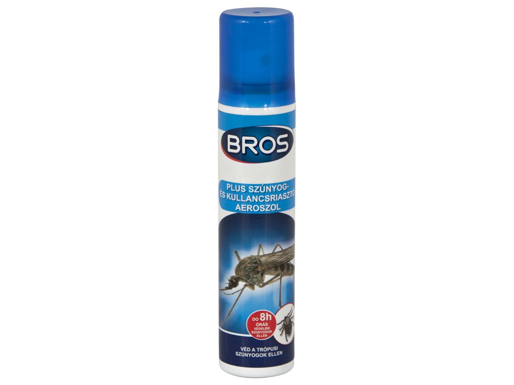 Bros repelent na komáre a kliešte aerosol 90ml Bros repelent na komáre a kliešte aerosol 90ml