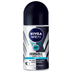 Nivea Men Invisible for Black & White Fresh roll-on 50 ml