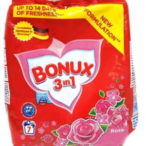 Bonux 3in1 Rose prášok na pranie 400g