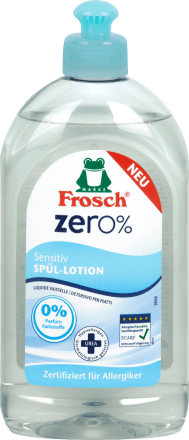 Frosch Bio Balzam na umývanie riadu -sensitive zero%500ml Frosch Bio Balzam na umývanie riadu -sensitive zero%500ml