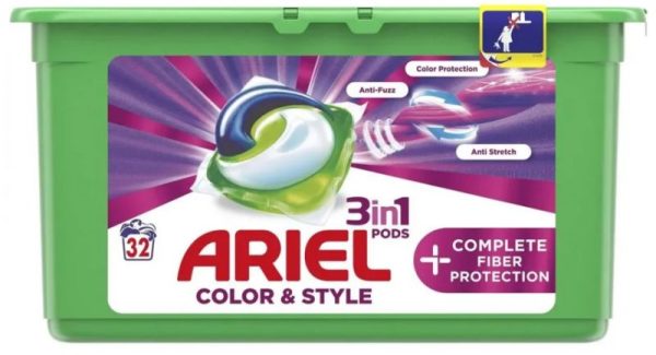 Ariel Allin1 Pods Color Style gélové kapsule 32ks