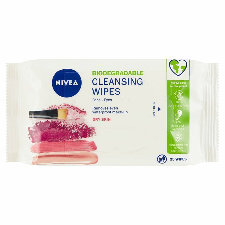 Nivea Jemné čistiace pleťové obrúsky 3v1 pre suchú pleť 25ks Nivea Jemné čistiace pleťové obrúsky 3v1 pre suchú pleť 25ks