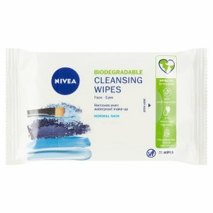 Nivea Osviežujúce čistiace pleťové obrúsky 3v1 na normálnu pleť 25 ks