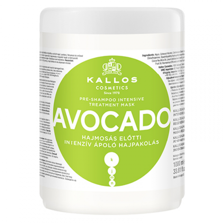 Kallos Avocado maska vlasy 1 l Kallos Avocado maska vlasy 1 l