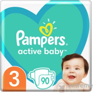 Pampers Active Baby 3 6-10 kg 90 ks