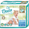 <p>Dada plienky Extra Soft 5 Junior sú určené deťom s hmotnosťou 15 – 25 kg.</p>
<p>Dada Plienky extra soft sú vhodné pre lepší pohyb dieťatka cez deň vďaka pružným stranám a zároveň držia v suchu až 12hodín. Jemný povlak s extraktom z aloe vera pomáha chrániť pokožku.<br />Priedušný poťah a veľmi mäkké nasiakavé jadro zaisťujúce pohodlie Vášho dieťaťa. </p>
<p>Anatomický tvar absorpčného jadra zaručuje ešte lepšie uchytenie k telu dieťaťa aj vďaka zapínaniu na suchý zips s pružnými bokmi Dada Extra Soft Junior 5 Eko plienky 39ks 15-25kg