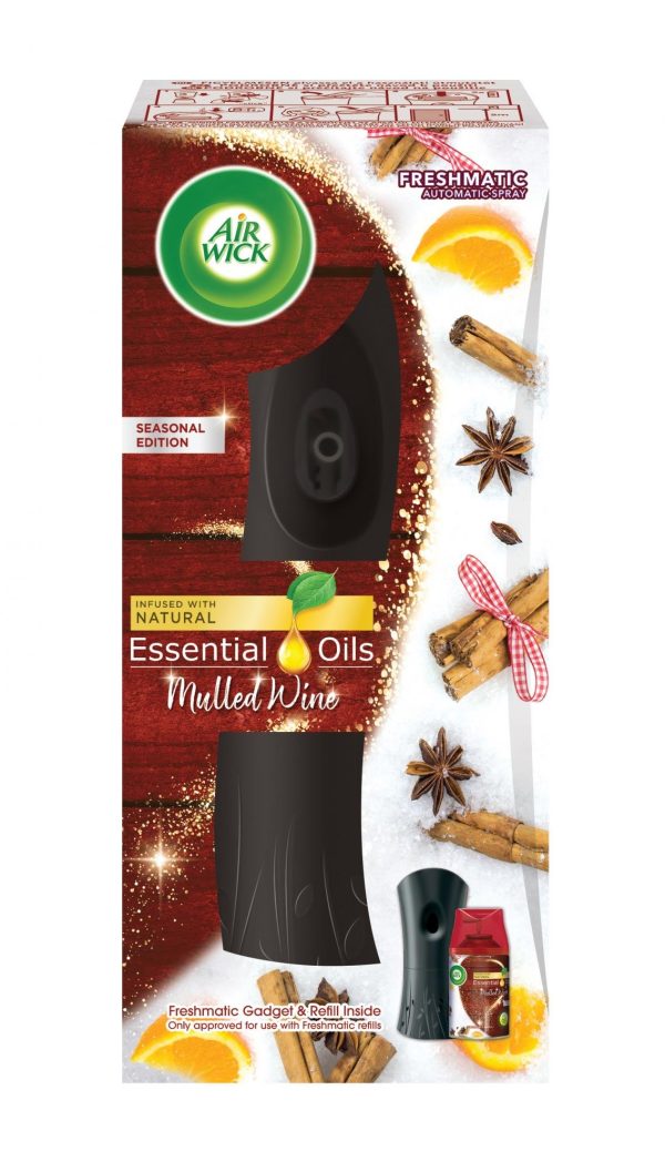 Air Wick Essential Oils Freshmatic Varené víno 250ml + strojček
