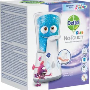 Dettol No Touch Kids Dobrodruh bezdotykový dávkovač + náplň 250ml