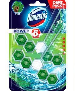 Domestos Power 5 Pine 2x55g