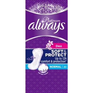 Always Platinum Soft & Protect DEO Normal intímky 20ks