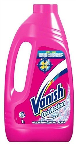 Vanish Oxi Action Liquid Pink na škvrny 1l Vanish Oxi Action Liquid Pink na škvrny 1l