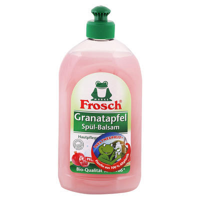 Frosch Bio Balzam na umývanie riadu Granátové jablko 500ml Frosch Bio Balzam na umývanie riadu Granátové jablko 500ml