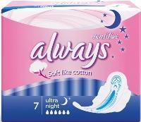 Always Sensitive Ultra night 7ks