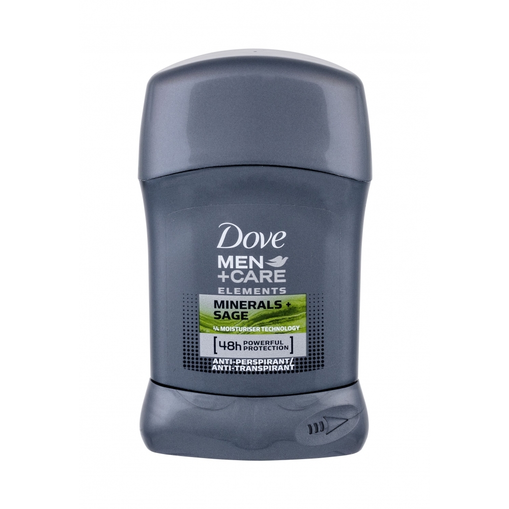 Dove Men+ Care Minerals + Sage antiperspirant deostick 50 ml Dove Men+ Care Minerals + Sage antiperspirant deostick 50 ml