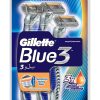 Gillette Blue3 holiaci strojček 3ks