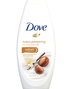 Dove Purely Pampering bambucké maslo a vanilka sprchový gél 500ml
