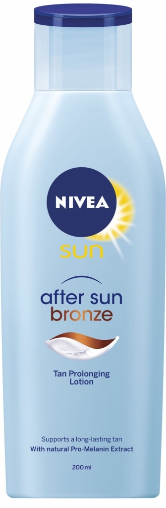 Nivea Sun After Sun Bronze Mlieko po opaľovaní predlžujúce opálenie 200ml Nivea Sun After Sun Bronze Mlieko po opaľovaní predlžujúce opálenie 200ml