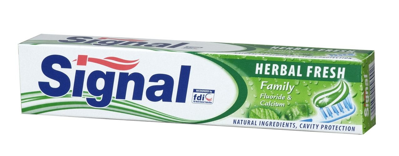 Signal zubná pasta Herbal Fresh 75ml Signal zubná pasta Herbal Fresh 75ml