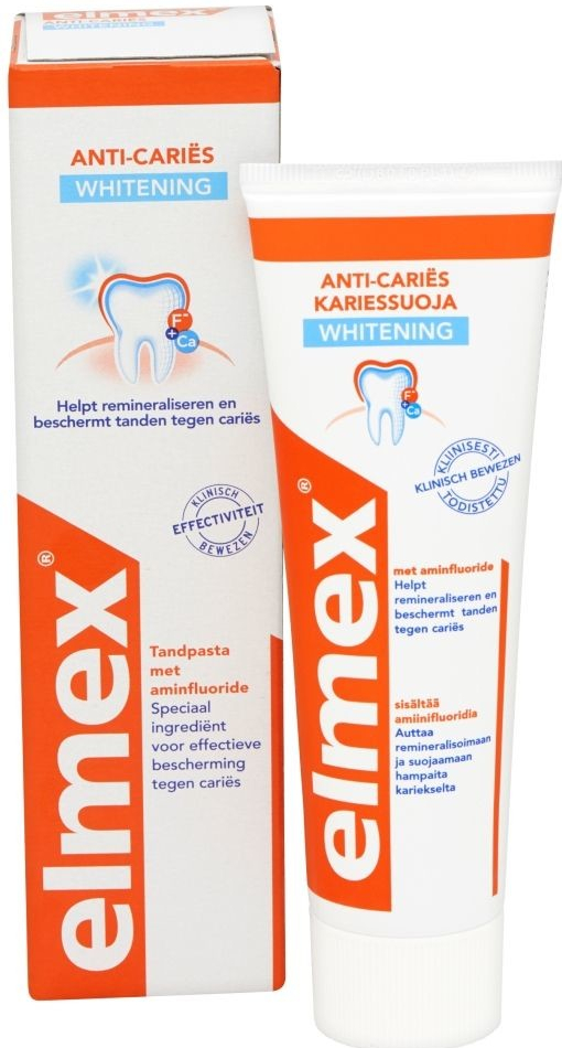 Elmex Anti-caries protection whitening zubná pasta 75ml Elmex Anti-caries protection whitening zubná pasta 75ml