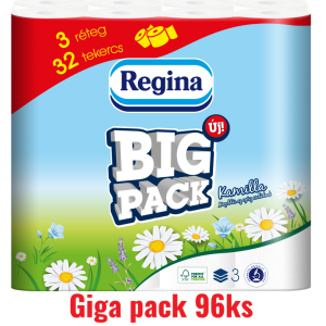 Regina Giga Pack Kamilka toaletný papier 3vrst. 96ks