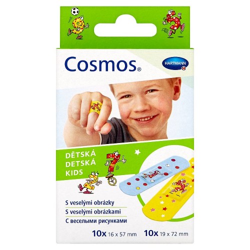 Cosmos náplasť detská 2 veľkosti 20ks Cosmos náplasť detská 2 veľkosti 20ks
