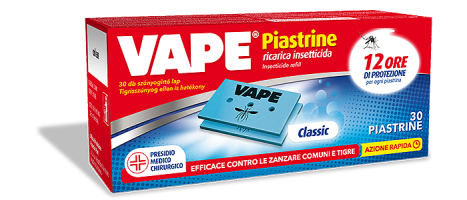 Vape Classic náplne do el. odparovača proti komárom 30ks Vape Classic náplne do el. odparovača proti komárom 30ks