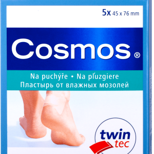 Cosmos náplasť na pľuzgiere na päte 5ks