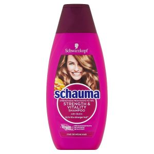 Schauma Strength & Vitality šampón na jemné až slabé vlasy 400 ml