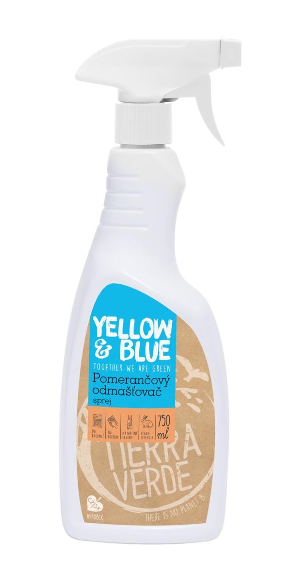 Tierra Verde Pomarančový odmastňovač sprej 750ml Tierra Verde Pomarančový odmastňovač sprej 750ml