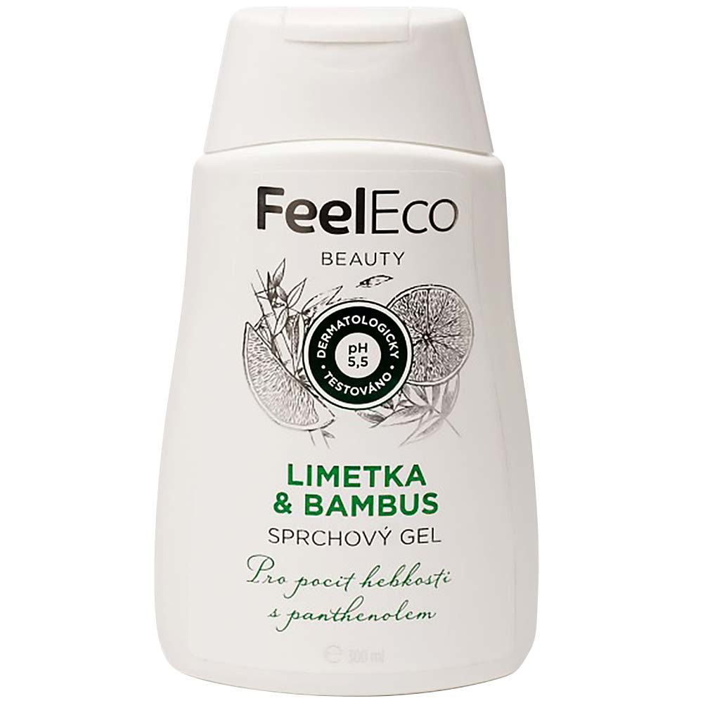 FeelEco Sprchový gél Limetka & Bambus 300ml FeelEco Sprchový gél Limetka & Bambus 300ml