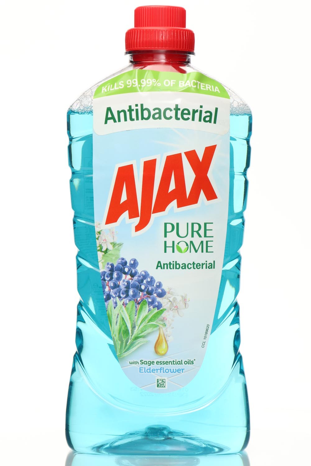 Ajax Pure Home Elderflower antibakteriálny čistiaci prostriedok na podlahy 1l Ajax Pure Home Elderflower antibakteriálny čistiaci prostriedok na podlahy 1l