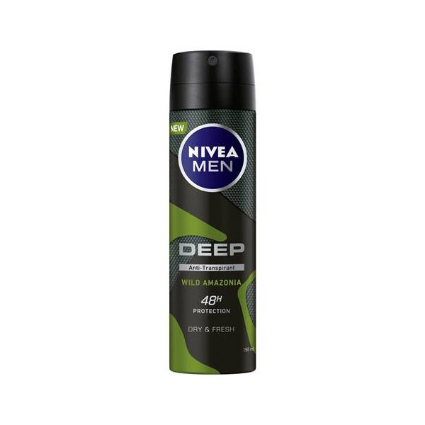 Nivea Men Deep Amazonia deodorant 150ml Nivea Men Deep Amazonia deodorant 150ml