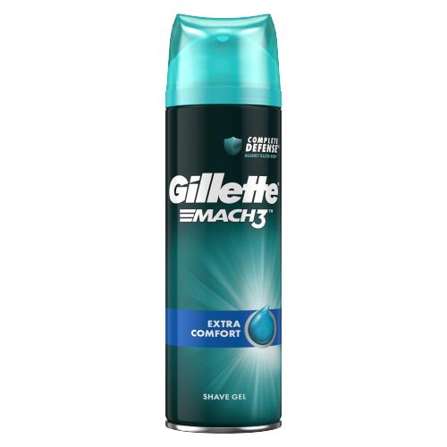 Gillette Mach3 Extra Comfort gél na holenie 200ml Gillette Mach3 Extra Comfort gél na holenie 200ml