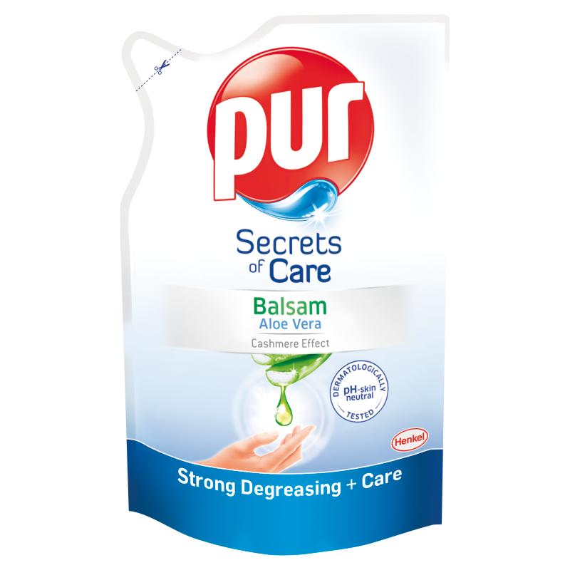 Pur Balsam Aloe Vera náplň na riad 450ml Pur Balsam Aloe Vera náplň na riad 450ml