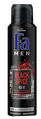 Fa Men Black Spice deodorant 150ml Fa Men Black Spice deodorant 150ml