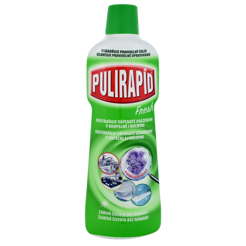 Pulirapid Fresh na hrdzu a vodný kameň 750ml Pulirapid Fresh na hrdzu a vodný kameň 750ml