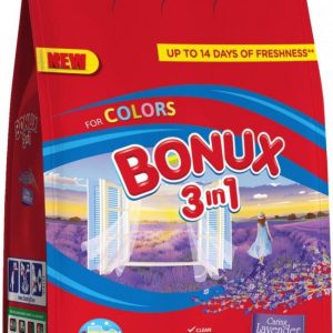 Bonux 3in1 Colors Lavender prášok na pranie 2kg