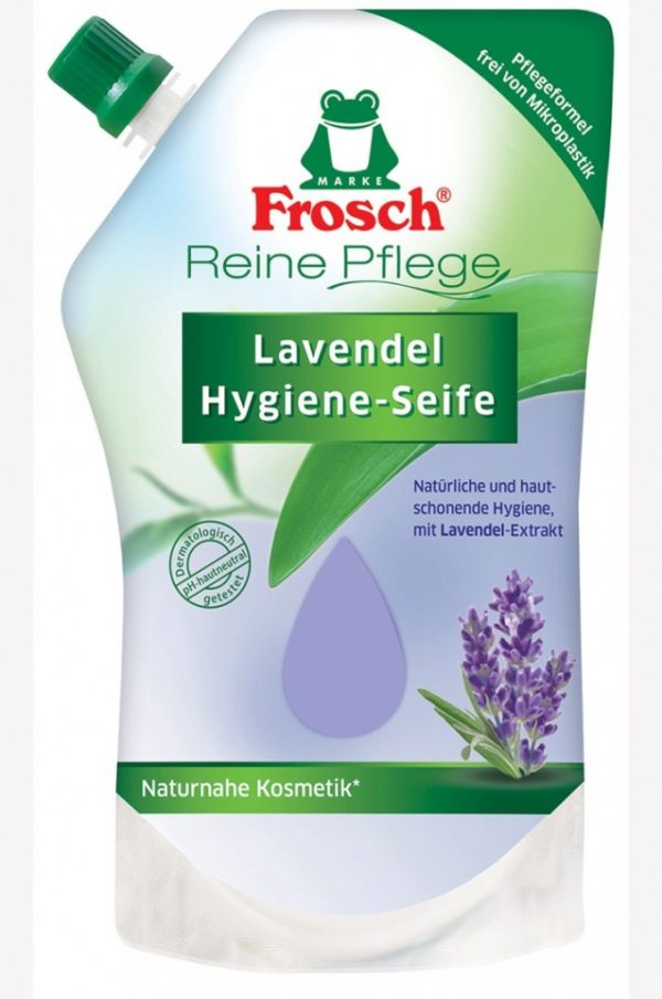 Frosch Levander tekuté mydlo náplň 500ml