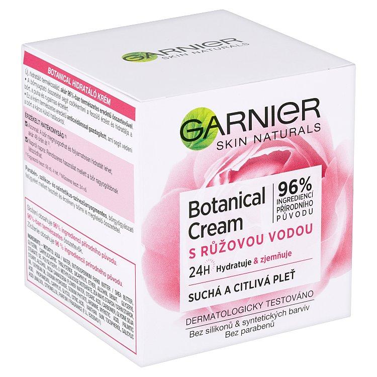 Garnier Skin Naturals Botanical hydratačný krém s ružovou vodou 50 ml Garnier Skin Naturals Botanical hydratačný krém s ružovou vodou 50 ml