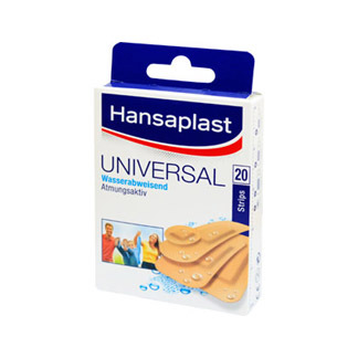 Hansaplast Universal vodotesná náplasť 20ks Hansaplast Universal vodotesná náplasť 20ks