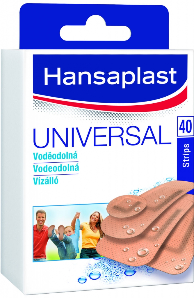 Hansaplast vodeodolná universal 40 ks Hansaplast vodeodolná universal 40 ks