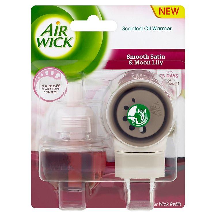 Air Wick Smooth Satin elektrický osviežovač + náplň 19ml Air Wick Smooth Satin elektrický osviežovač + náplň 19ml