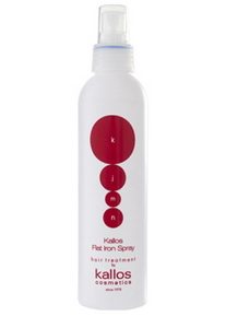 Kallos KJMN ochranný sprej pre tepelnú úpravu vlasov (Flat Iron Spray) 200 ml