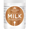 <p><em>Maska na vlasy kallos ( MILK ) z mliečnych proteínov - 1000ml</em></p>
<p><em>Maska obsahuje mliečne proteiny Kallos Milk Hair Mask 1000 ml