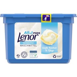 Lenor All in 1 Pods Sensitive gélové kapsule 15ks