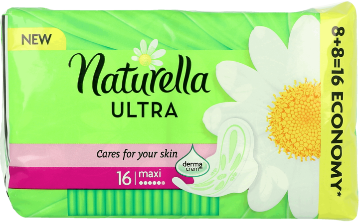 Naturella Ultra Maxi hygienické vložky 16ks Naturella Ultra Maxi hygienické vložky 16ks