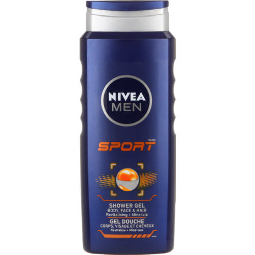 Nivea Men Sport sprchový gél 500ml Nivea Men Sport sprchový gél 500ml